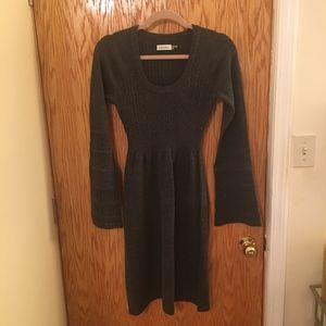 Gray Sweater Dress